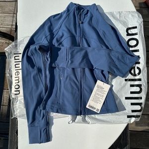 Lululemon Define Cropped Jacket *Nulu Pitch Blue